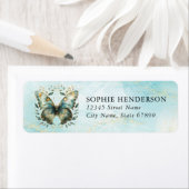 Butterfly Return Address Labels (Insitu)