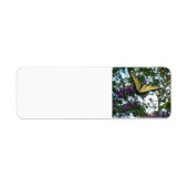 Butterfly Return Address Labels (Voorkant)