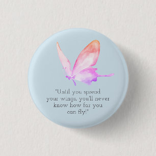 Butterfly Ronde Button 3,2 Cm
