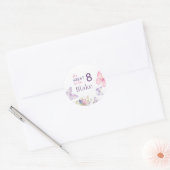 Butterfly Ronde Sticker (Envelop)