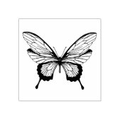 Butterfly Rubber Stamp Rubberstempel (Afrduk)