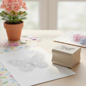 Butterfly Rubber Stempel