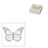 Butterfly Rubberstempel (Gestempeld)