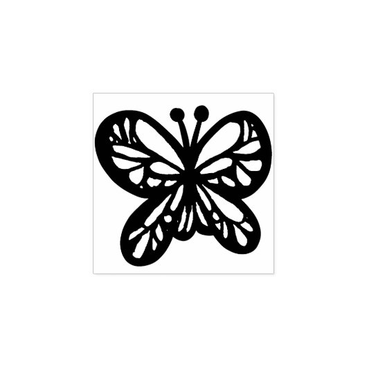 Butterfly Rubberstempel (Afrduk)
