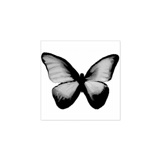 Butterfly Rubberstempel (Afrduk)