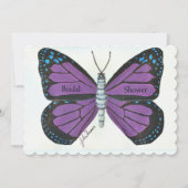 Butterfly schilder van Julia Hanna Kaart (Voorkant)
