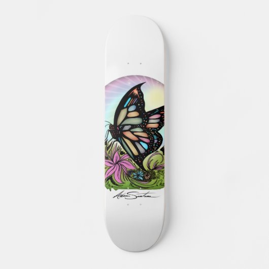 Butterfly Serenity Skateboard (Voorkant)