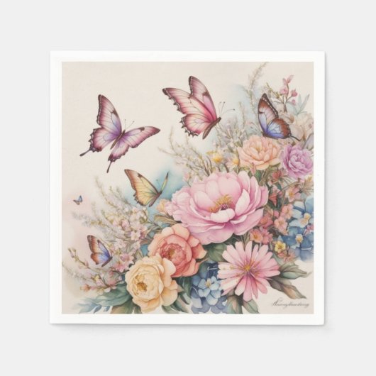 Butterfly Servet (Voorkant)