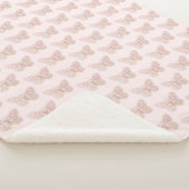 Butterfly Sherpa Blanket Sherpa Deken (3/4)