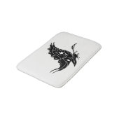 Butterfly Silhouette Badmat (Gekanteld)