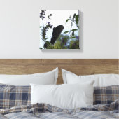 Butterfly Silhouette Canvas Afdruk (Insitu (Slaapkamer))