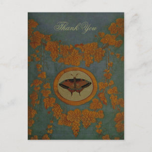 Butterfly Silk Cloth ~ Briefkaart / Uitnodigingen