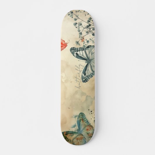 Butterfly Skateboard (Voorkant)