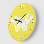 Butterfly sketch, mosterdgoud en wit grote klok (Hoek)