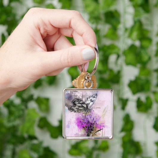 Butterfly Sleutelhanger (Hand)