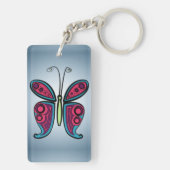 Butterfly sleutelhanger (achterkant)
