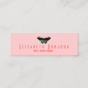 Butterfly - Slim Business / Calling Cards Contactkaartje