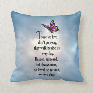 Butterfly "So Loved" Kussen