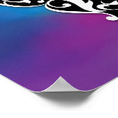 Butterfly Splendor of Life is eindeloos design Poster (Hoek)