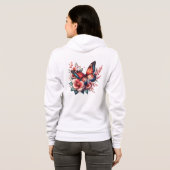 Butterfly Spring Sublimation Clipart-96284 Hoodie (Achterkant volledig)