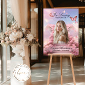 Butterfly Stairway Memorial Welkomstbord Poster