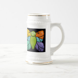 Butterfly, Stein Bierpul