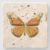Butterfly Stenen Onderzetter (Voorkant)