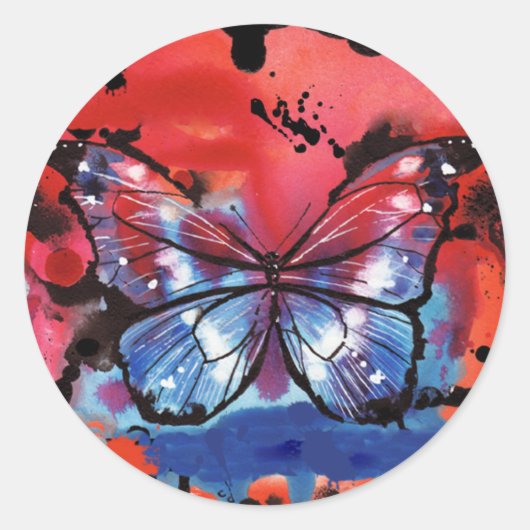 Butterfly Sticker (Voorkant)