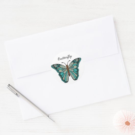 Butterfly Sticker (Envelop)
