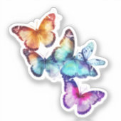 Butterfly-stickers Sticker (Voorkant)