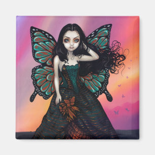 "Butterfly Sunset" Magnet Magneet
