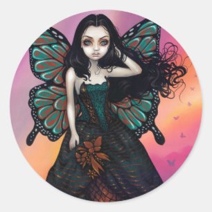 "Butterfly Sunset" Sticker