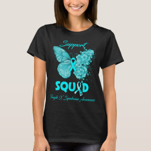 Butterfly Support Squad Fragile X Syndrome T-shirt