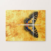 Butterfly symboliseert het herstel van Christus Legpuzzel (Horizontaal)