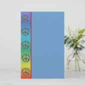Butterfly-symbool Briefpapier (Staand voorkant)