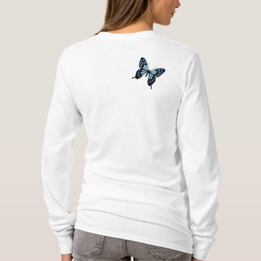 butterfly t-shirt (Achterkant)