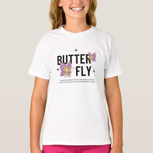 Butterfly T-shirt (Voorkant)