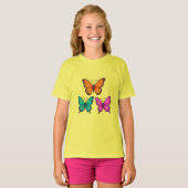 Butterfly T-shirt for girl (Voorkant volledig)