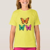 Butterfly T-shirt for girl (Voorkant)