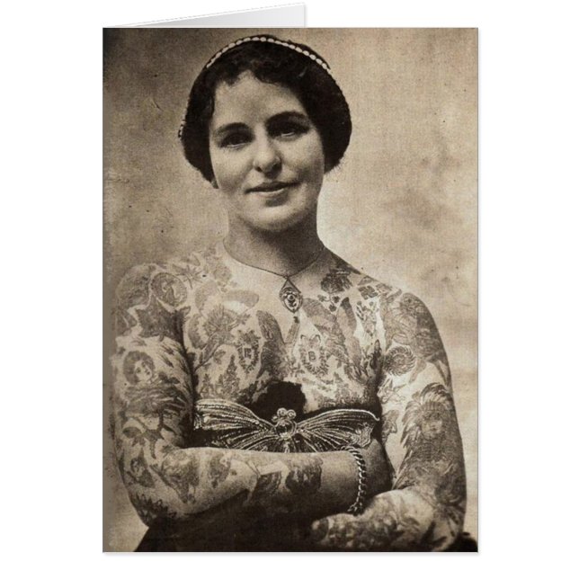 Butterfly Tattoo Girl (Voorkant)