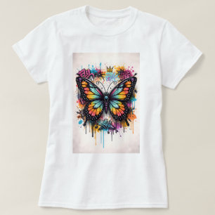 Butterfly Tees Co. Graffiti Vlinder Shirt 004782