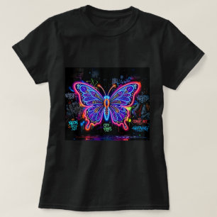 Butterfly Tees Co. Neon Vlinder Shirt 0047791