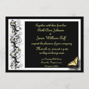 Butterfly Theme Kaart