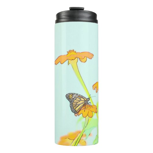 Butterfly Thermal Tumbler Thermosbeker (Voorkant)