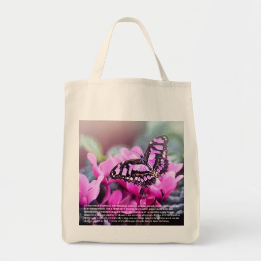 Butterfly Tote Bag (Voorkant)