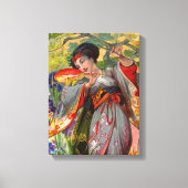 Butterfly Touch Canvas Afdruk (Voorkant)