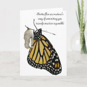 Butterfly Transformation Kaart<Blank Inside> (Voorkant)