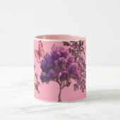 Butterfly Tree Mok – Zachte Bloemen Esthetisch (Midden)