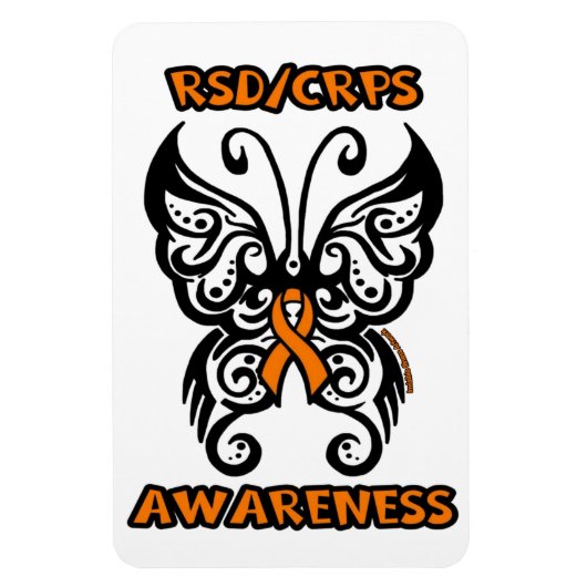 Butterfly/tribaal...RSD/CRPS Magneet (Verticaal)