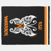 Butterfly/Tribal...RSD Fleece Deken (Voorkant (Horizontaal))